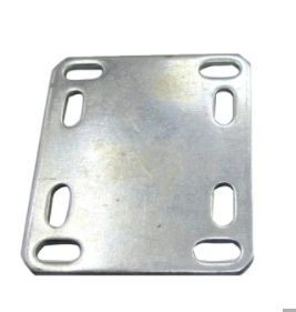 Placa de acero de perforación galvanizada de hierro