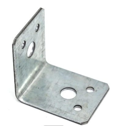 Soportes de esquina en ángulo de acero galvanizado en forma de L personalizados