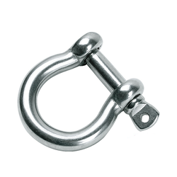 Grillete de arco con pasador de seguridad de tornillo de acero de aleación