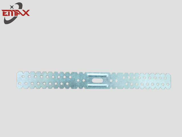 Piezas de estampado de metal OEM personalizadas, soportes de fijación pregalvanizados para paneles de yeso