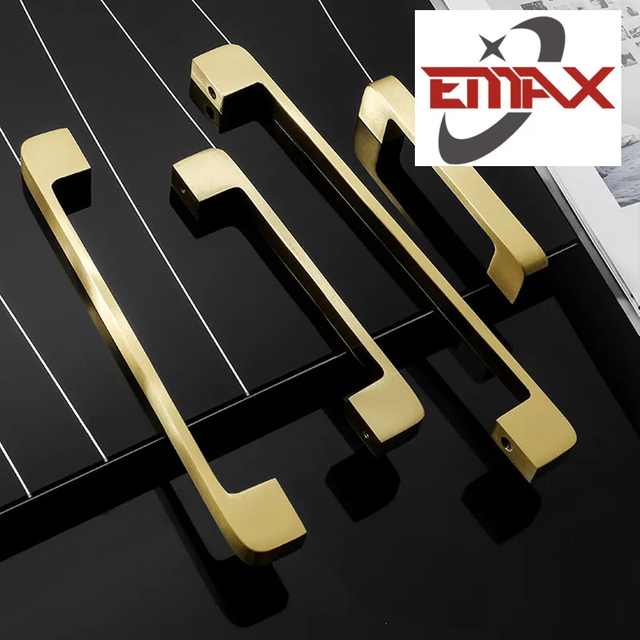 Perillas de manijas de puerta de latón y cobre macizo al por mayor