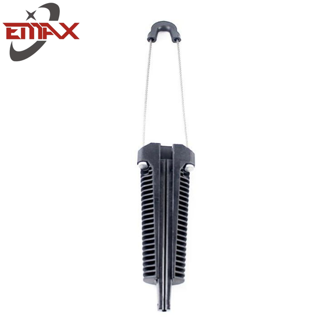 Capacitación de tensión de la abrazadera de suspensión de anclaje de cuña para el cable de caída óptica