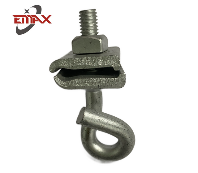 Abrazadera de tramo medio E para fijación segura de cables