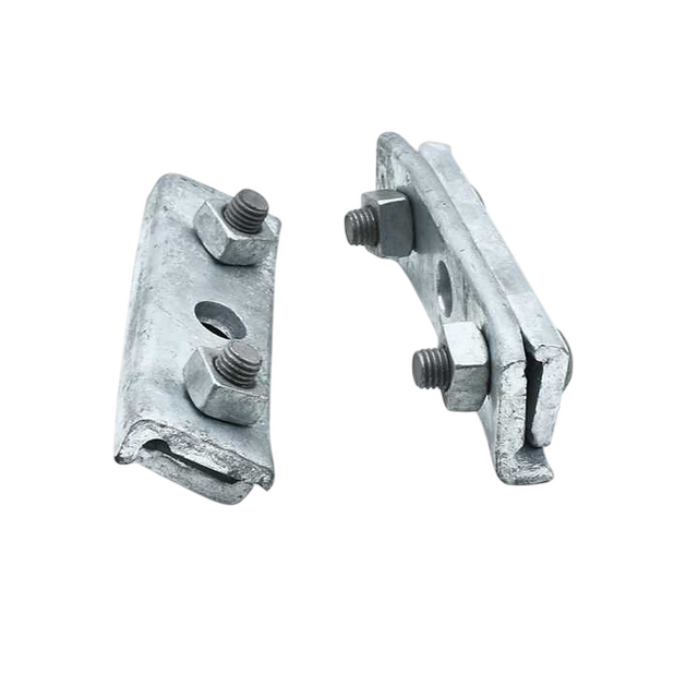 Abrazadera de ranura paralela de suspensión de ángulo de cable de alimentación eléctrica