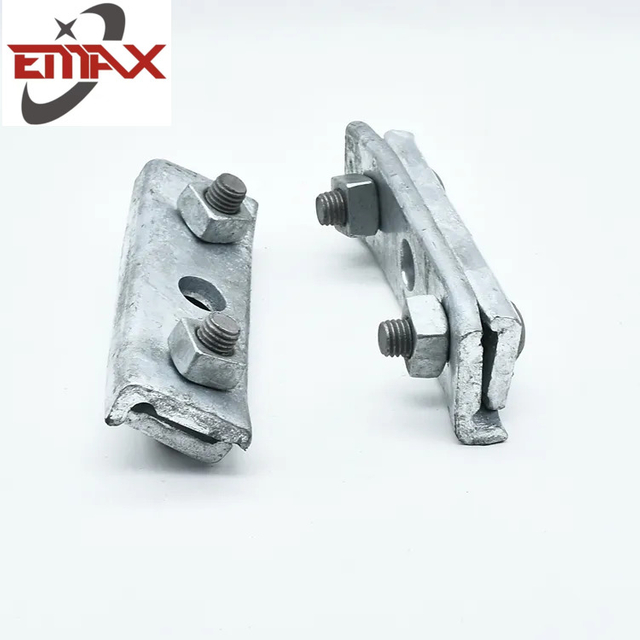 Línea de poste Cable de hardware Abrazadera de suspensión en ángulo Abrazadera de ranura paralela