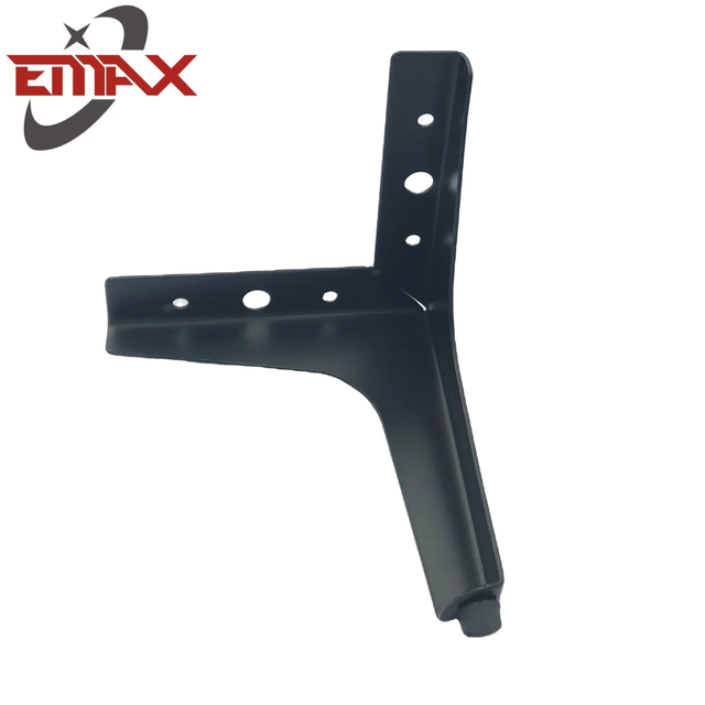 Muebles negros modernos, patas y pies de acero para sofá de metal, herrajes para sofás, patas de esquina