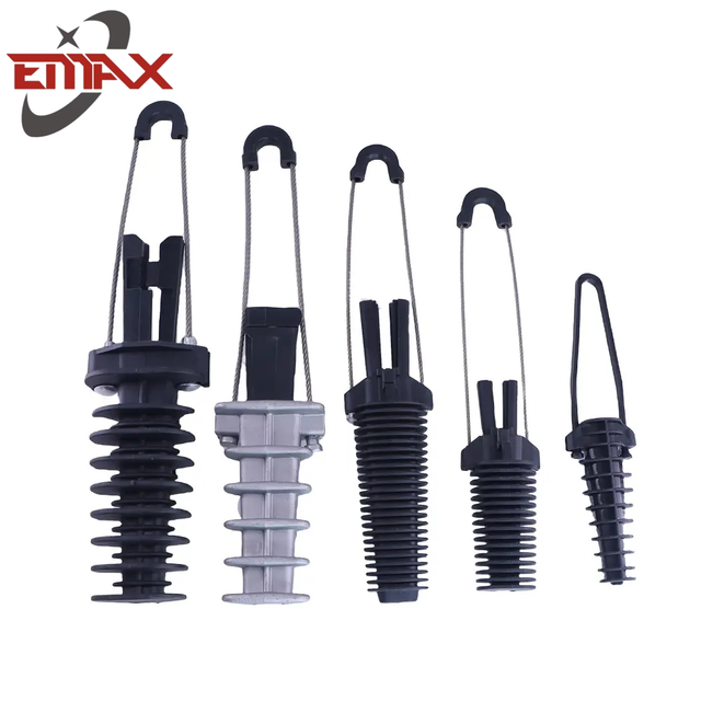 Anclaje de suspensión Cepa de cepas de extremo trasero Tensión plástica de aluminio abrazadera plana