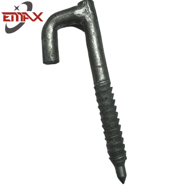 Soporte de gancho de conducción Declaración de alambres de alambre de cables y edificios