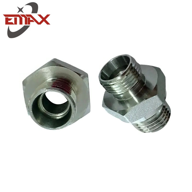 Accesorios hidráulicos de la maquinaria agrícola de la junta de transición del acero de carbono