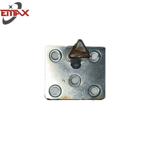 Placas base personalizables de acero inoxidable y carbono para aplicaciones de construcción