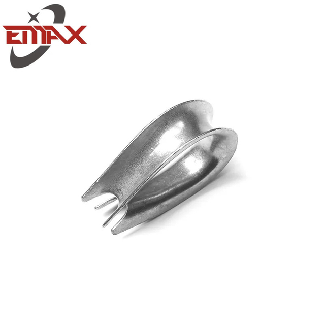 Dedales de accesorios de cuerda de alambre de cable de hardware de aparejo tipo EE. UU. De acero inoxidable