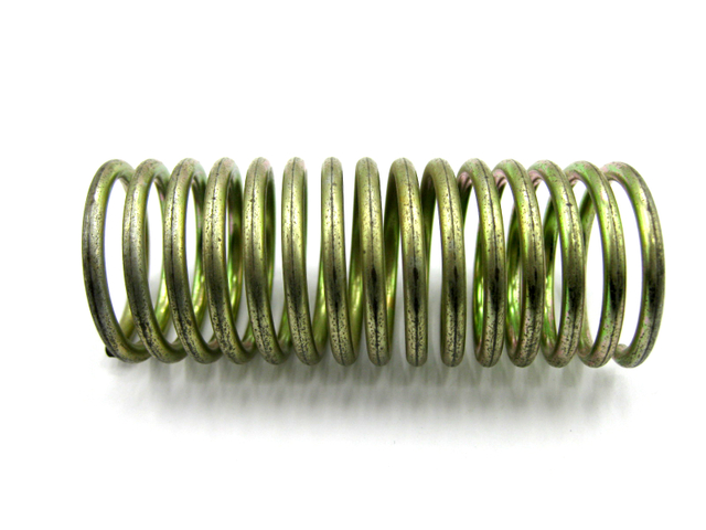 Resorte de compresión galvanizado para uso industrial de automóviles con carretillas elevadoras