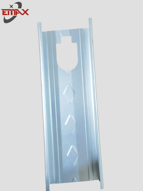 Canales de estructura de paneles de yeso de acero galvanizado: quilla de metal liviana para instalación en techos y paredes de yeso