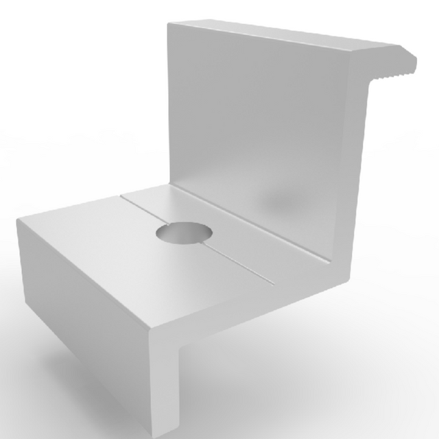 Módulo fotovoltaico de aluminio Montaje de costura estante