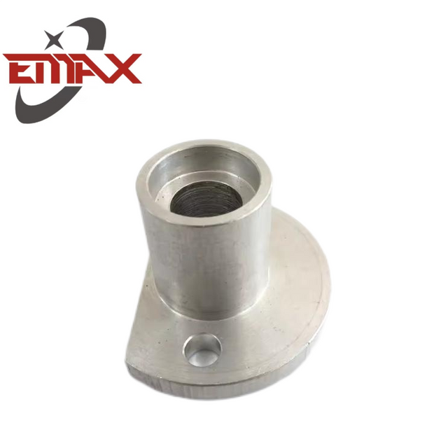 Pieza de torneado CNC personalizada, carcasa redonda de mecanizado de aluminio anodizado