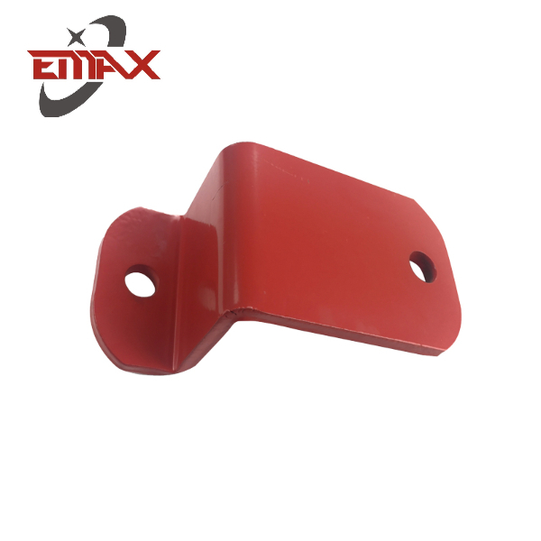 Piezas de acero con pintura en aerosol