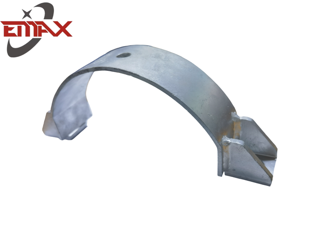 Sujetador semicircular soldado de metal galvanizado en caliente a medida