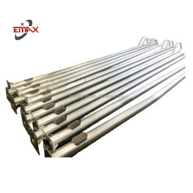 Pictos de alumbrado de la calle de la pole de comunicación