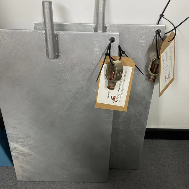 PLACA DE TIERRA CON CONECTOR DE BRONCE