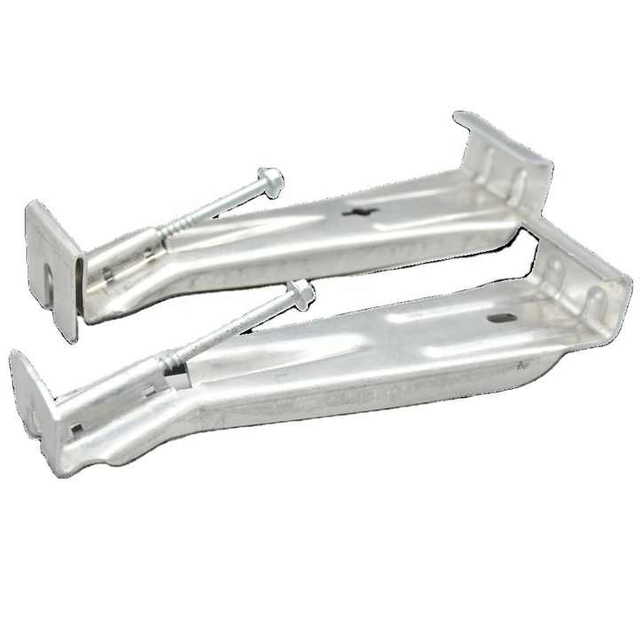 Soportes para canalones estilo K de alta resistencia con cierre de clip