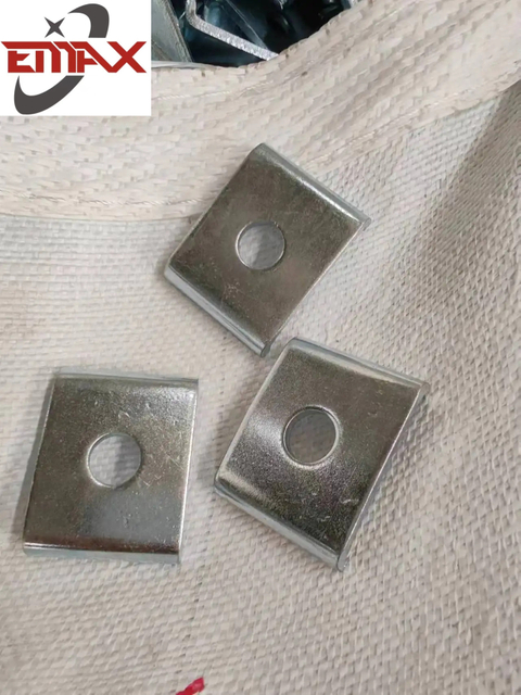 Clip de tubo de soporte en U de acero inoxidable resistente, Hardware de sujeción de soporte de tubo