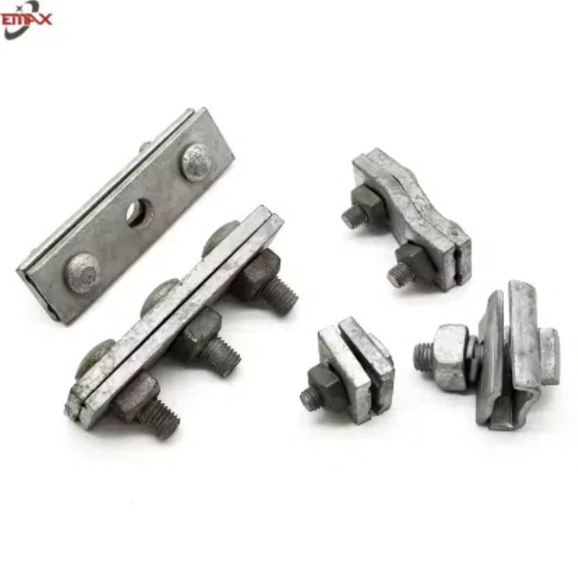 Subgina de suspensión de cable 3 pernos HDG Suxbs de servicio Guy Agarra de alambre de mensajería