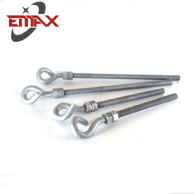 Perno de gancho y perno flexible para herrajes de línea de postes