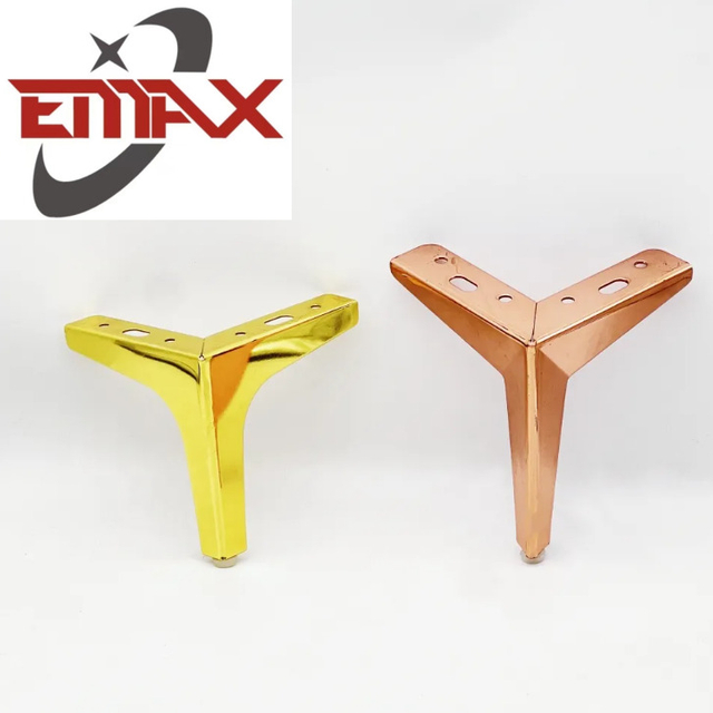 Sofá de metal, mueble de baño, pata, mesa, muebles dorados, patas