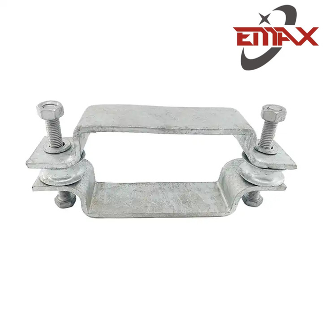 Ferretería para líneas de postes Accesorios de alimentación Perno de anclaje Abrazadera para postes Accesorios de aro