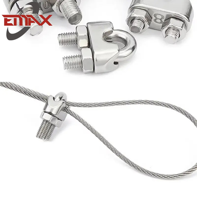 Avenguas ajustables de acero inoxidable Cross C Sling Cabeza de cable de alambre de EE. UU.