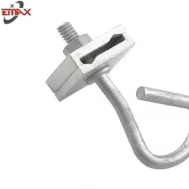 Clama de alambre de alambre de cable de telecomunicaciones de acero galvanizado